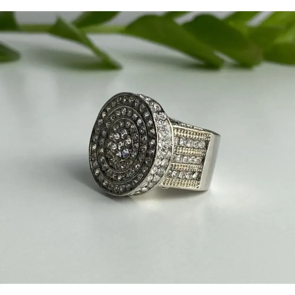 925 Sterling Silver CZ Ring Size 6.5